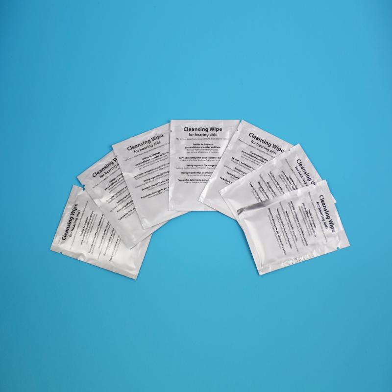 otosense Reinigungstücher-Box (30 Tücher, einzeln verpackt)