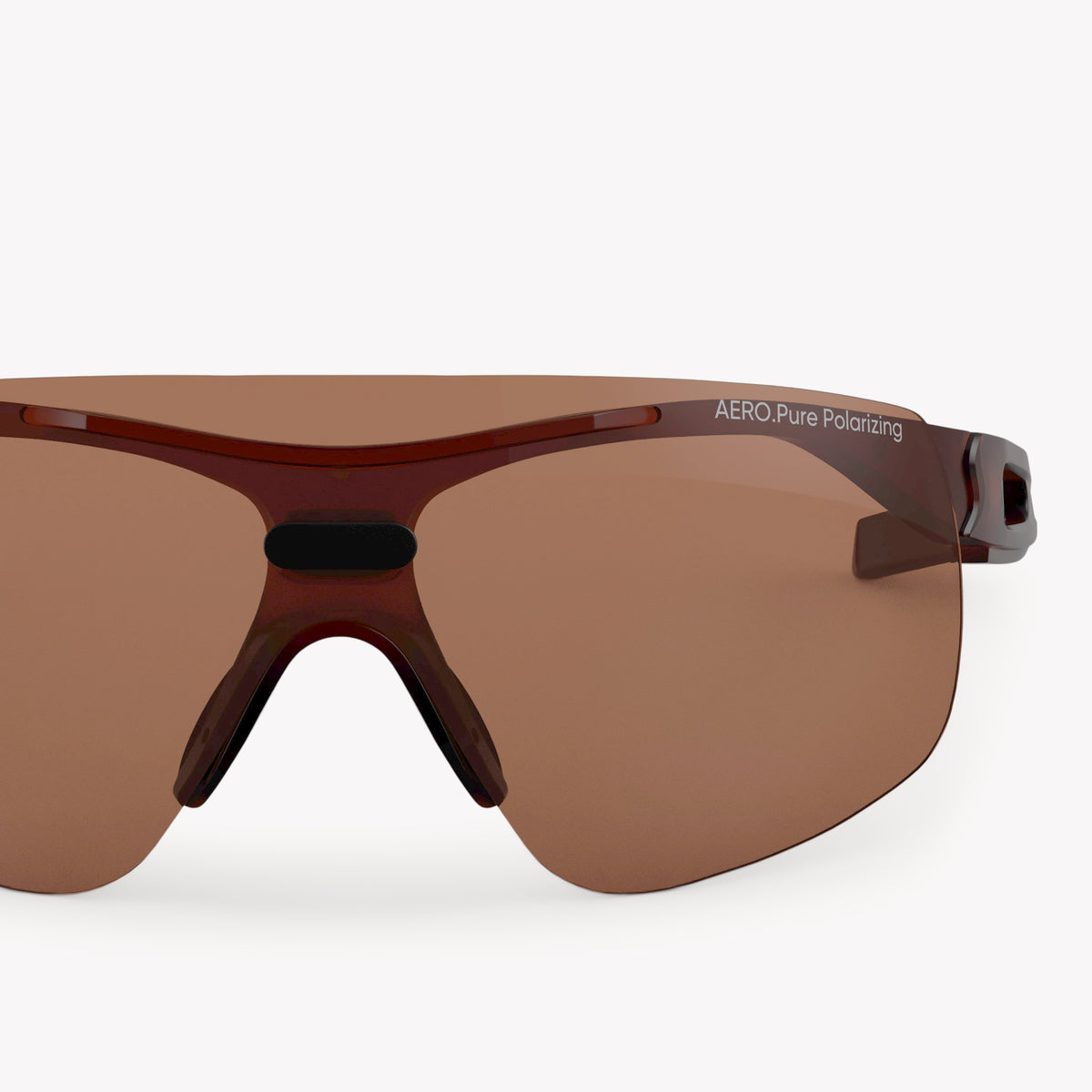 AERO.Pure Brown Polarized Marron Matt Detail