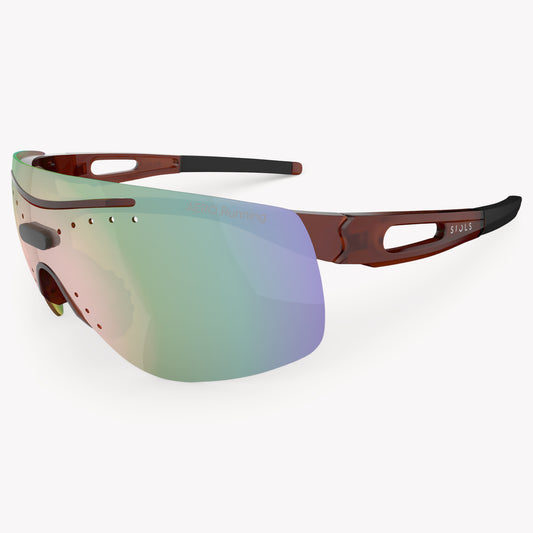 AERO.Running Black Diamond Mirror Marron 3/4 Ansicht
