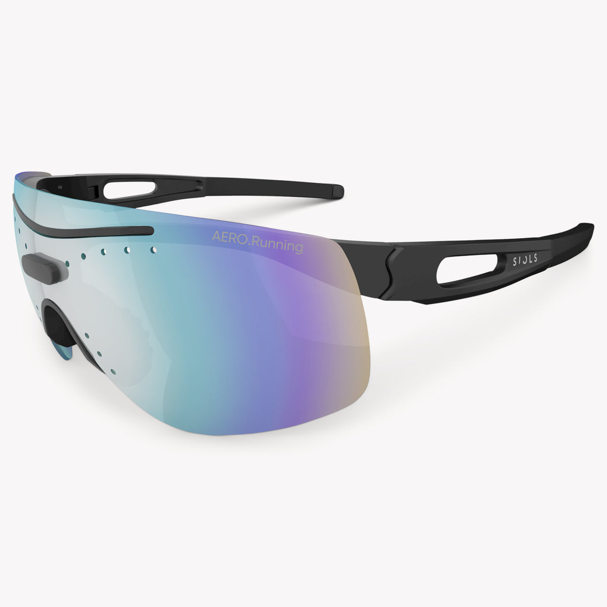 AERO.Running Blackberry Mirror Black 3/4 Ansicht