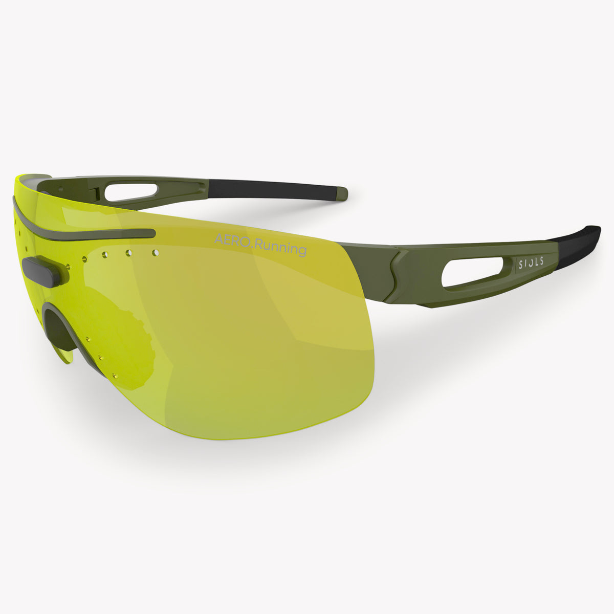 AERO.Running Gold Mirror Pine 3/4 Ansicht