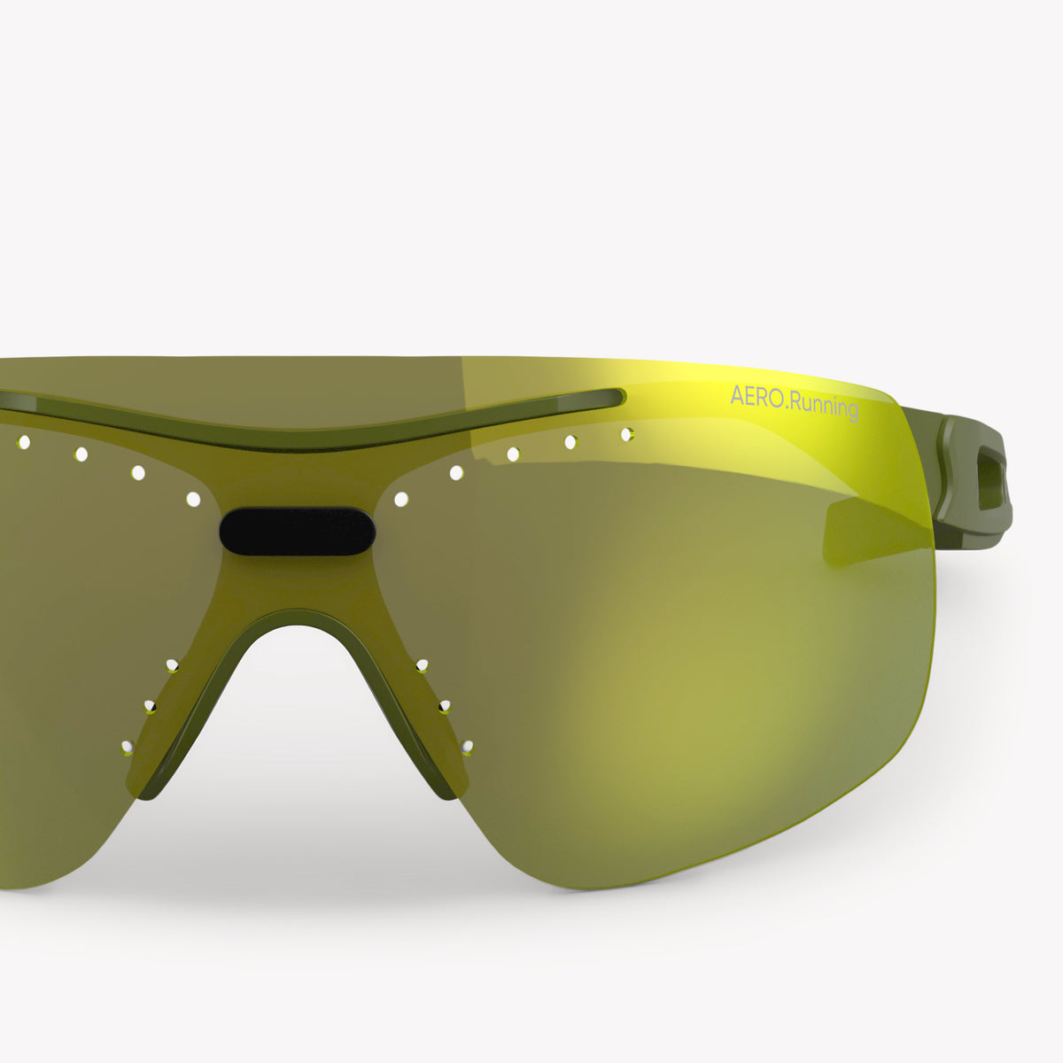 AERO.Running Gold Mirror Pine Detail