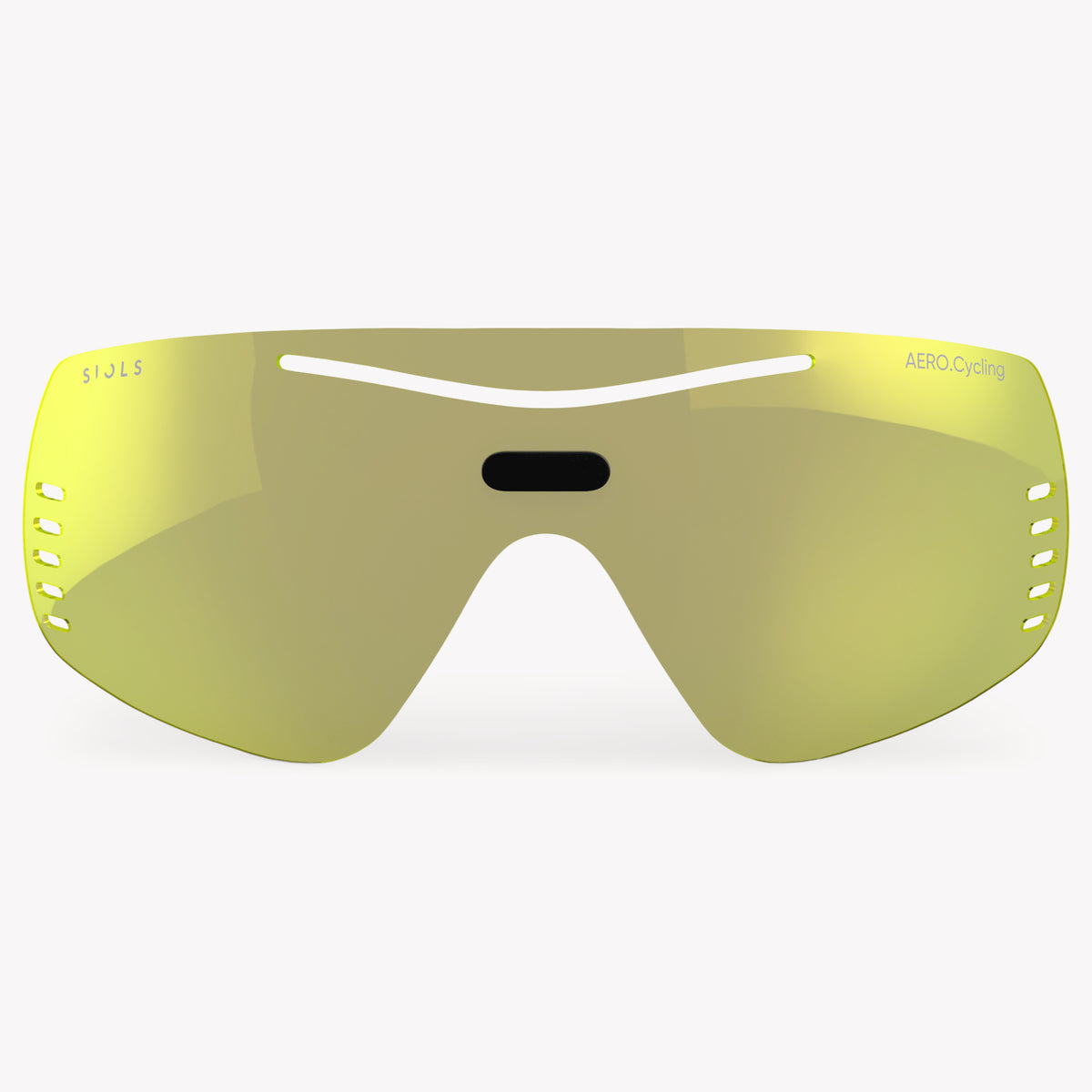 Aero.Cycling Shield Gold Frontansicht