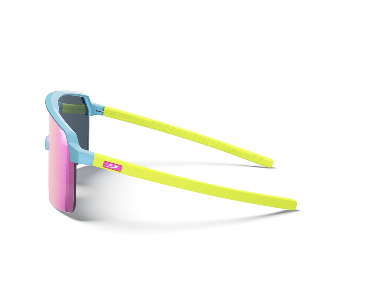 Julbo INTENSITY JUNIOR – Hellblau / Neongelb / Rosa / RAUCHGRAU