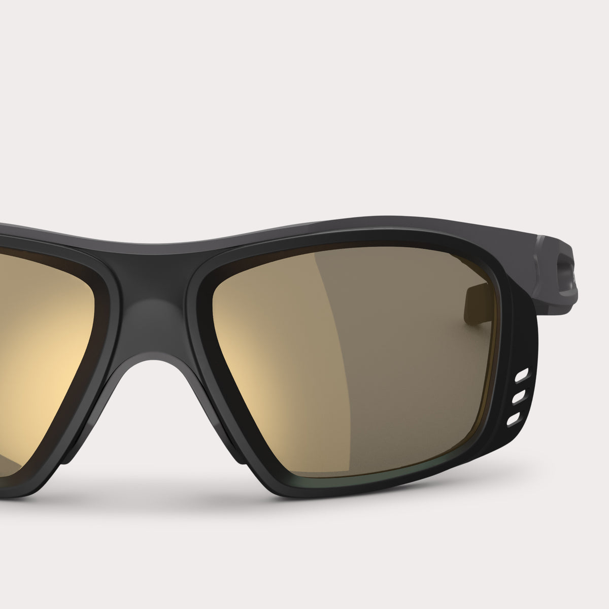 PFR.Frame PRO Dark Stone Gold Glacier Detail