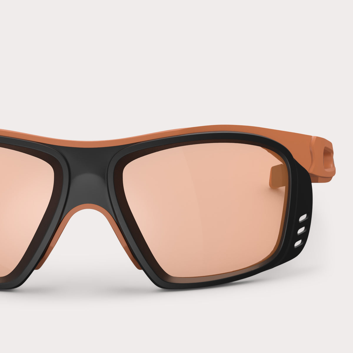 PFR.Frame PRO Sand Red Orange Mirror Detail