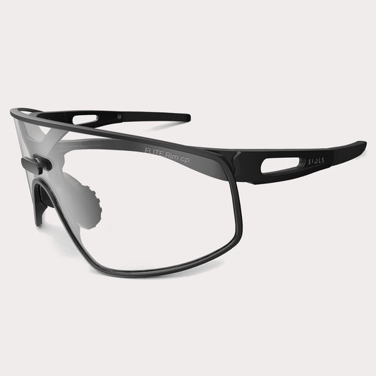 SIOLS FLiTE.Rim cp Clear Pure Black 3/4 Ansicht