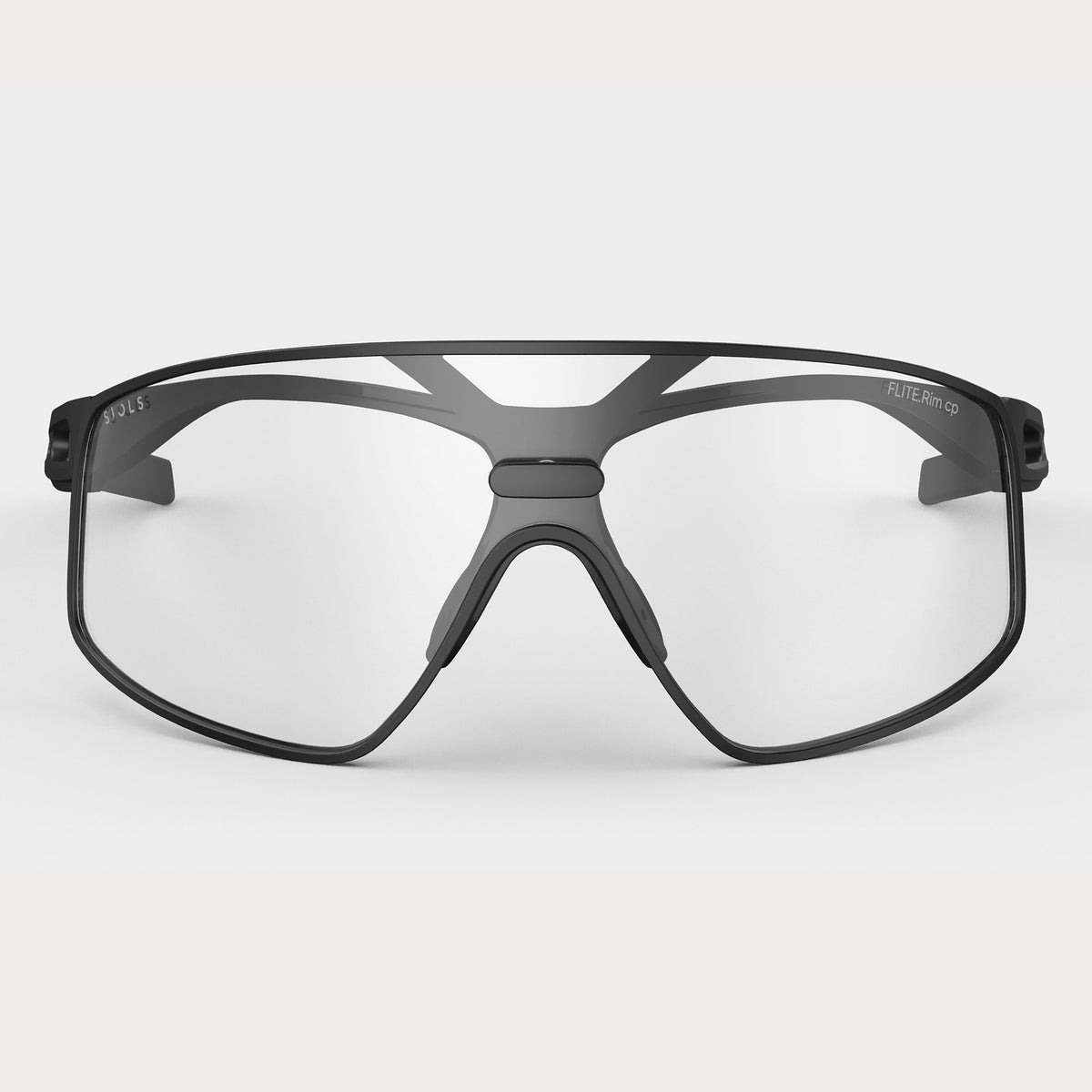 SIOLS FLiTE.Rim cp Clear Pure Black Frontansicht