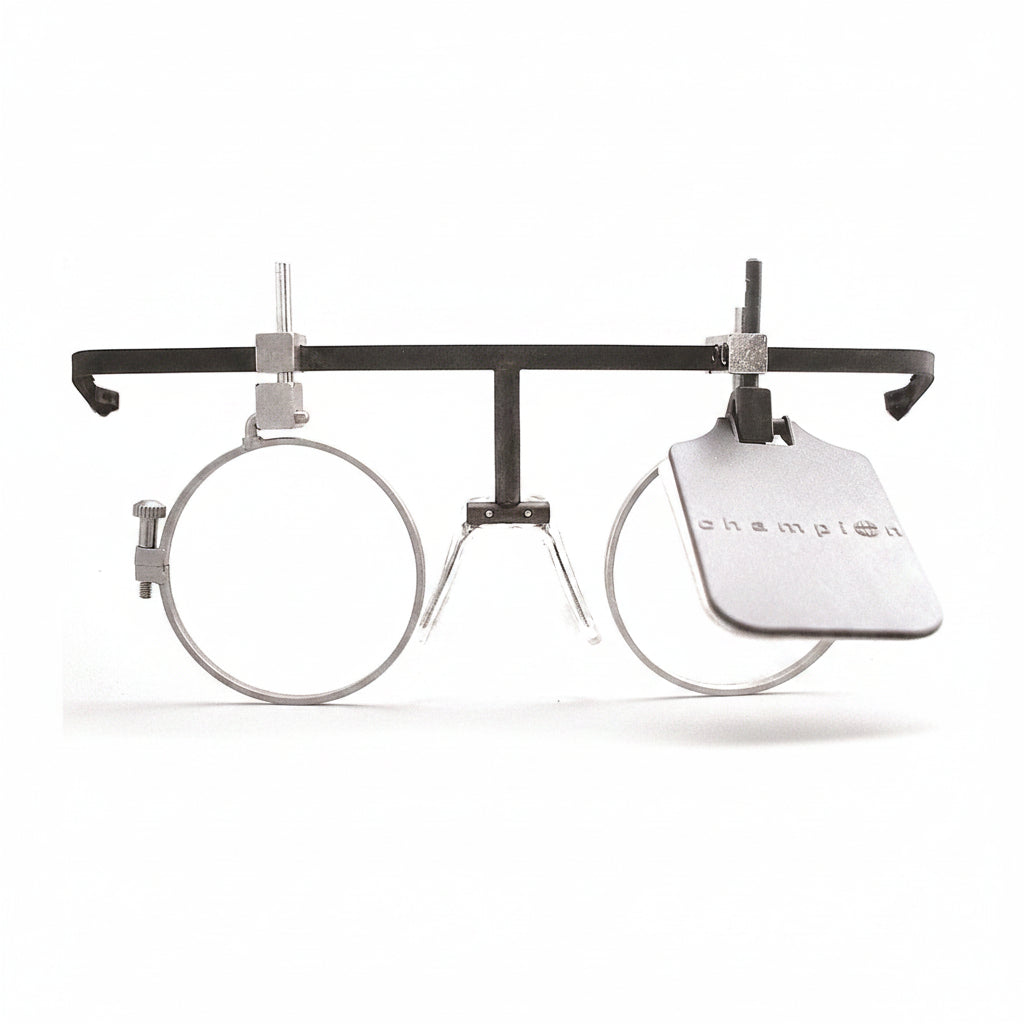 World Champion 1 Schießbrille inkl. Ring, Abdeckung & Transportkoffer