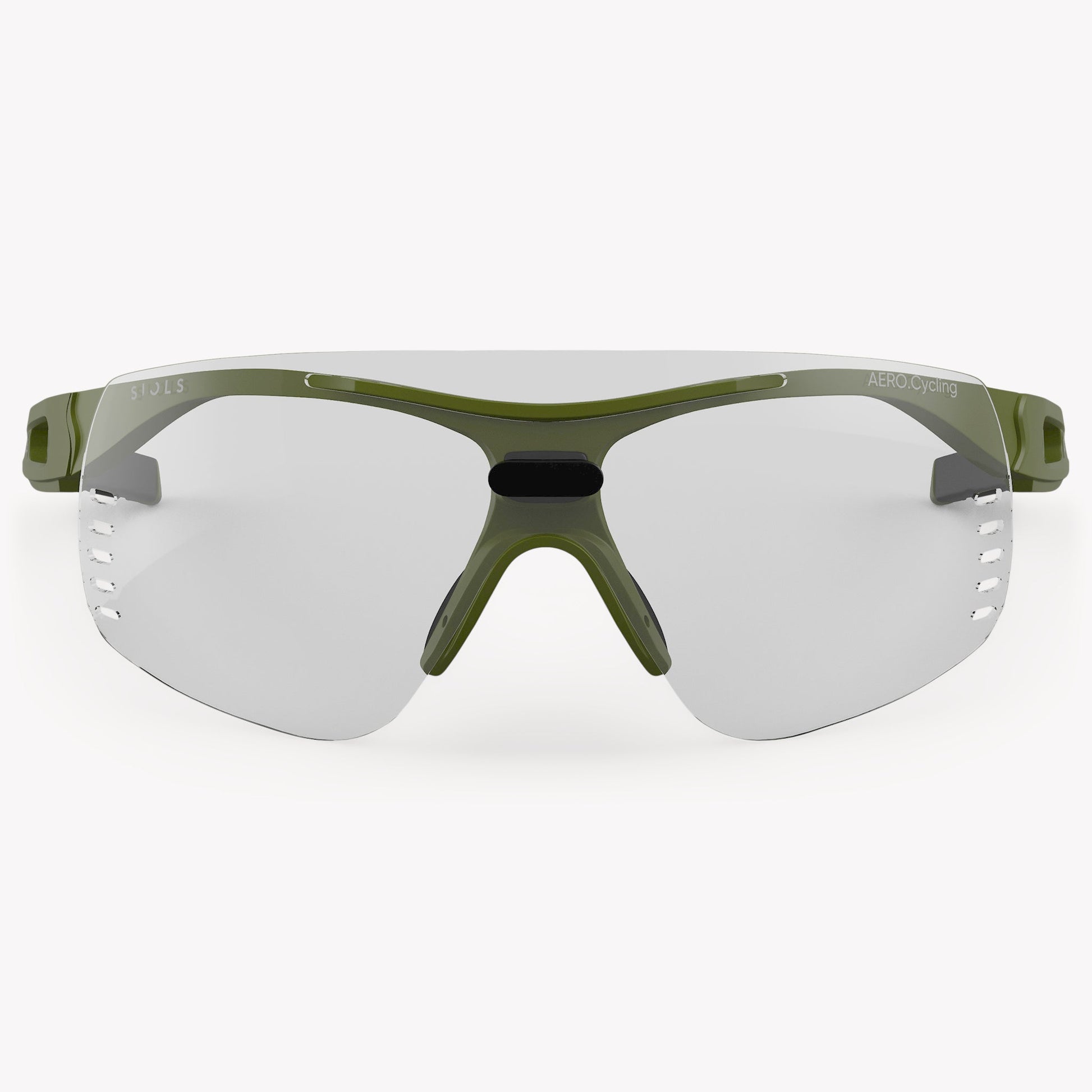 SIOLS AERO.Cycling System Sportbrille – aerodynamische Fahrradbrille mit Sehstärke mit Wechselgläsern, 100 % UV-Schutz und Windschutz für optimale Sicht beim Radsport.