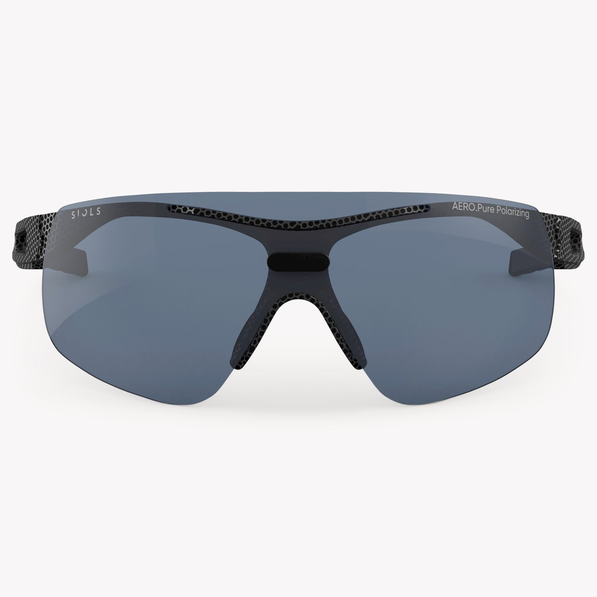 SIOLS AERO Pure Polarizing System Sportbrille – ultraleichte polarisierte und große optische Sonnenbrille mit Panoramasicht, 100 % UV-Schutz & Antibeschlag-Technologie für Wassersport, Segeln, Kanu, Fischen, Autofahren & Motorradfahren.