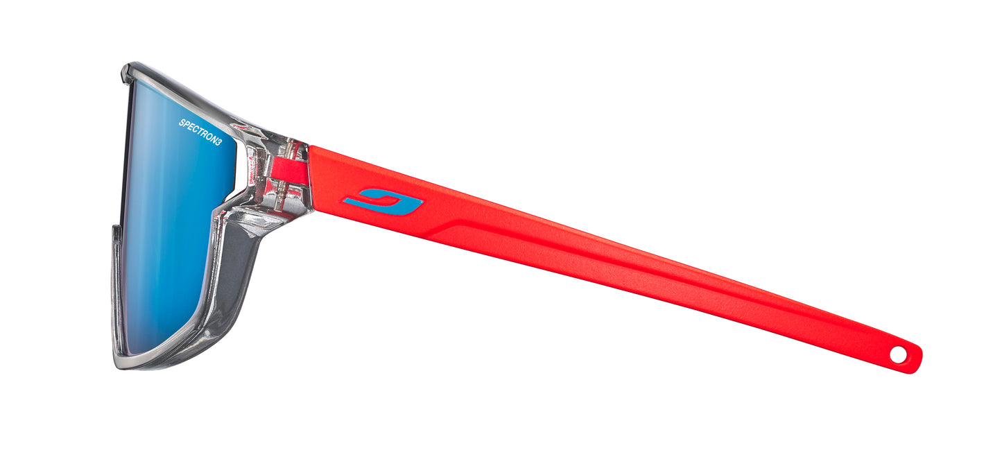 Julbo FURY MINI – Grau Durchscheinend Glänzend / Neonorange Matt / RAUCHGRAU
