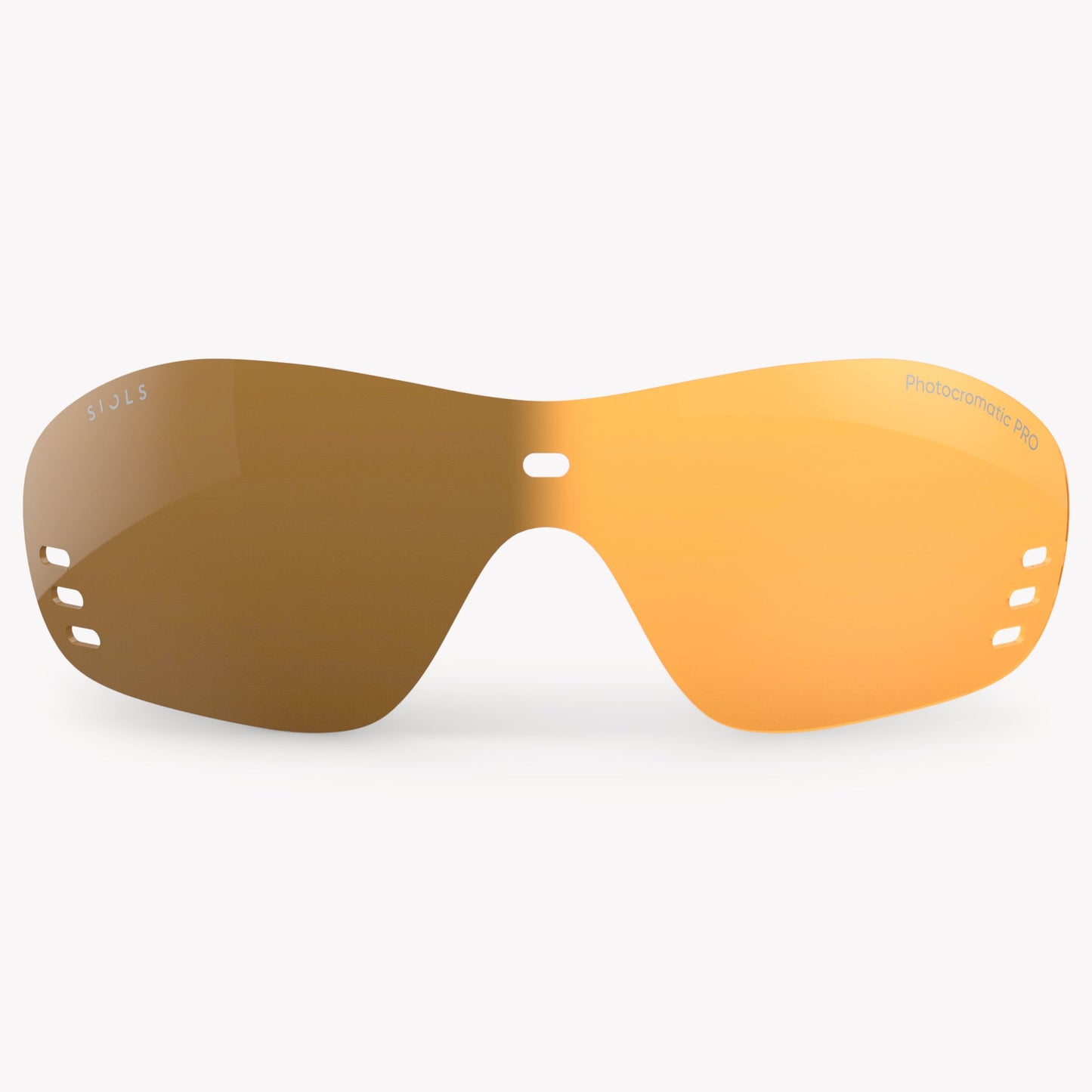 SIOLS VSN.Biking System Wechselgläser – Ersatzgläser für SIOLS Sportbrillen mit Sehstärke, mit Panoramadesign, 100 % UVA & UVB Schutz, verzerrfreier Sicht und Belüftungskanälen gegen Windverwirbelungen beim Radfahren.